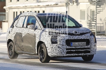 Spyshots Citroën C3 Picasso