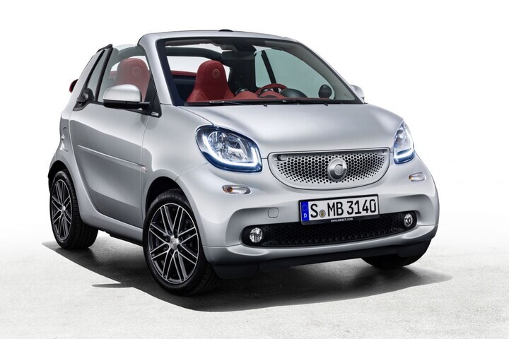Smart Forfour Crosstown en Brabus Fortwo