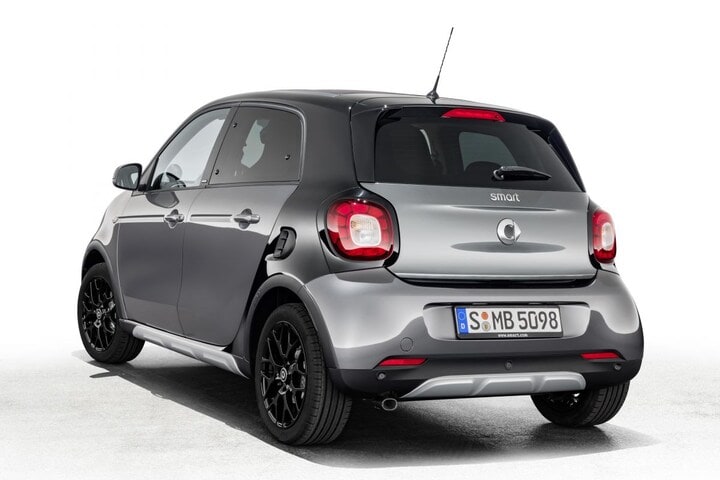 Smart Forfour Crosstown en Brabus Fortwo