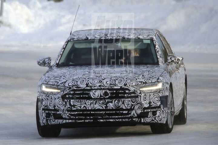 Audi S8 Spionage