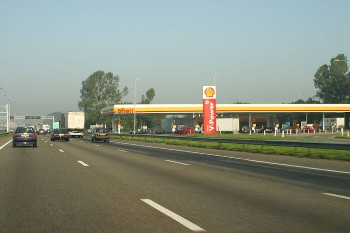 Shell tankstation