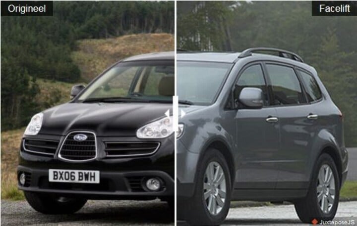 Facelift Friday: Subaru Tribeca Slider
