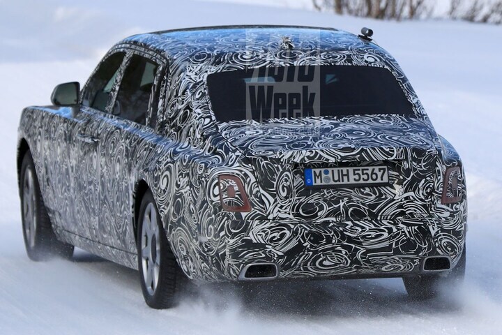 Rolls-Royce Phantom Spionage