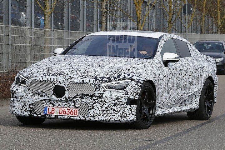 Mercedes-AMG GT4 Spionage