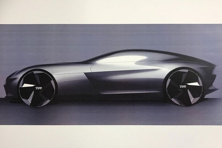 TVR teasers schets