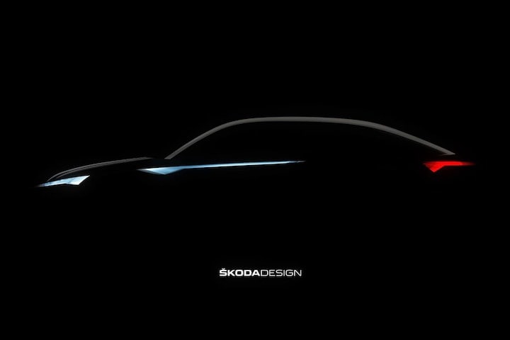Skoda Vision E teaser