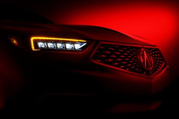 Acura TLX facelift teaser