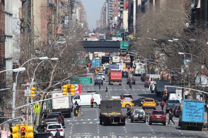 New York USA verkeer