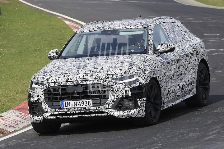 Audi Q8 spyshots
