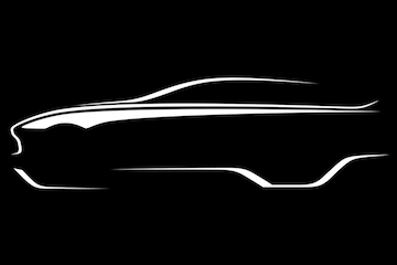 Aston Martin DBX schets