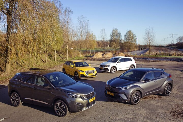 Multitest cross-overs SUV dubbeltest AW 51 52