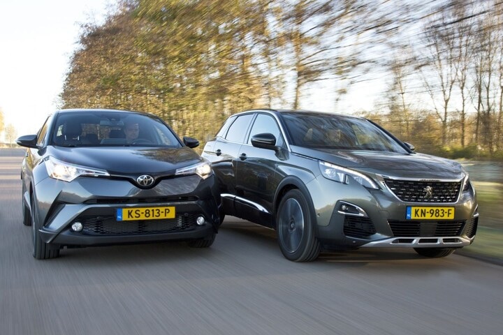 Multitest cross-overs SUV dubbeltest AW 51 52 3008