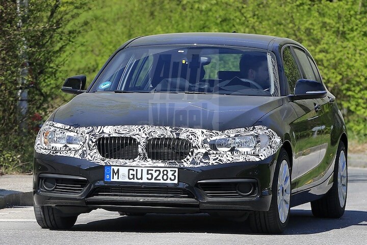 BMW 1-serie facelift