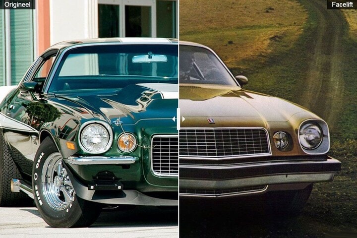 Facelift Friday: Chevrolet Camaro (jaren '70)