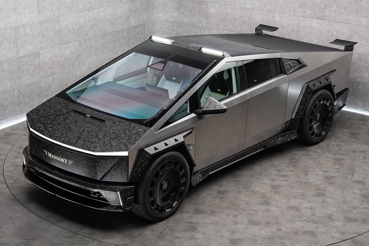 Tesla Cybertruck Elongation Mansory