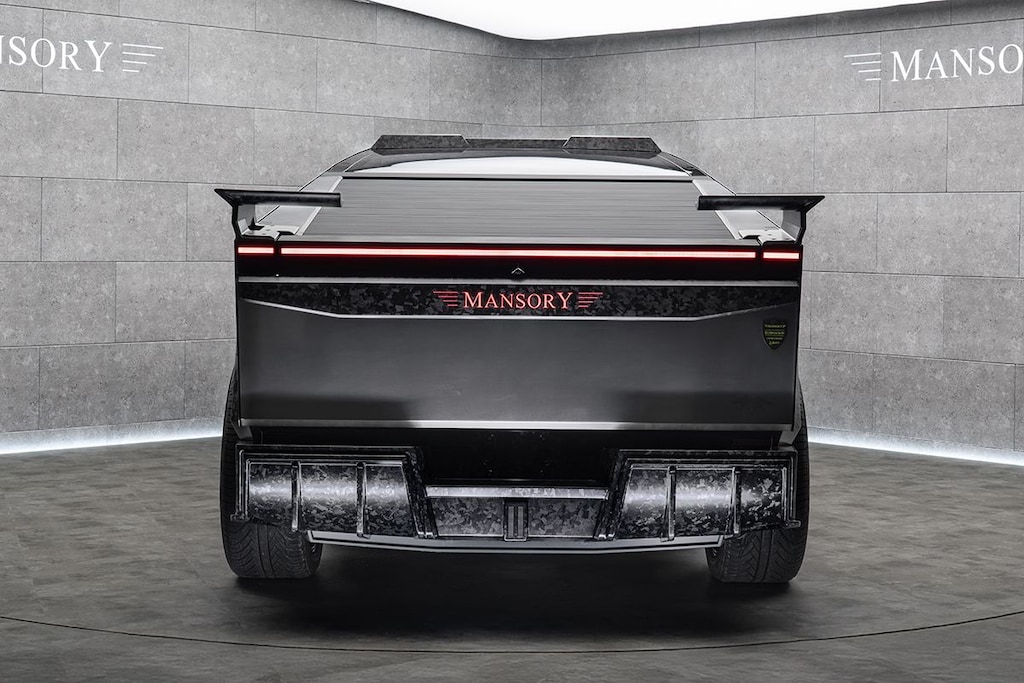 Tesla Cybertruck Elongation Mansory