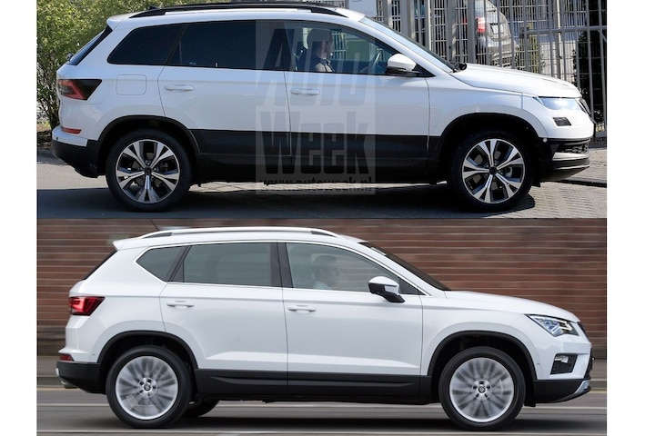 Skoda Yeti Karoq spyshots
