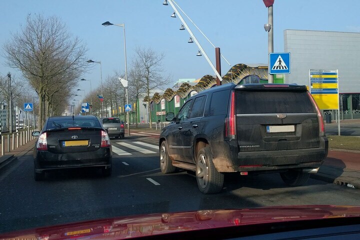 In het wild: Cadillac Escalade