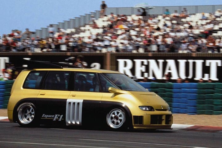 Afgestoft: Renault Espace F1