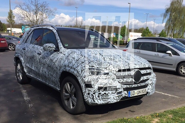 Spyshots Mercedes-Benz GLE-klasse