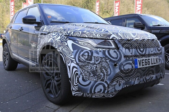 Spyshots Land Rover Range Rover Evoque