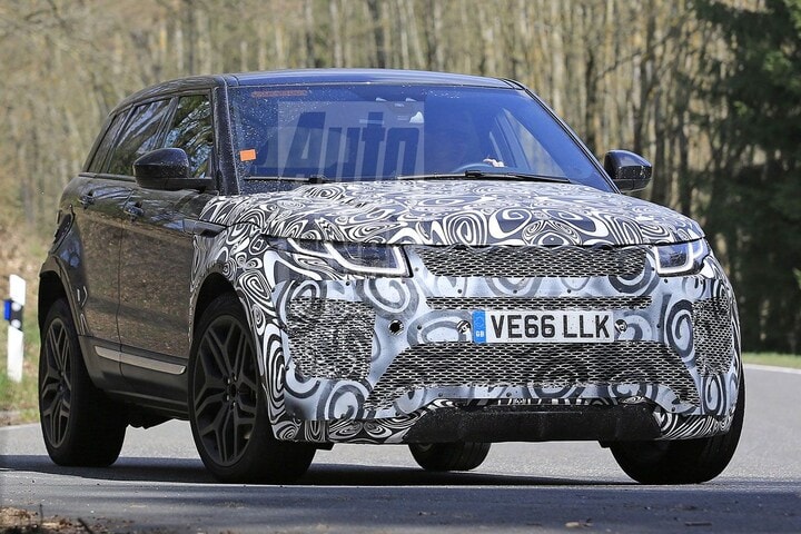 Spyshots Land Rover Range Rover Evoque