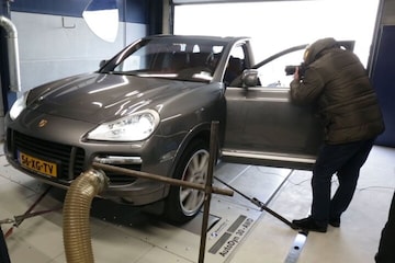Porsche Cayenne - Op de Rollenbank