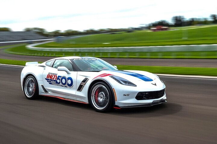 Chevrolet Corvette pace car 2017