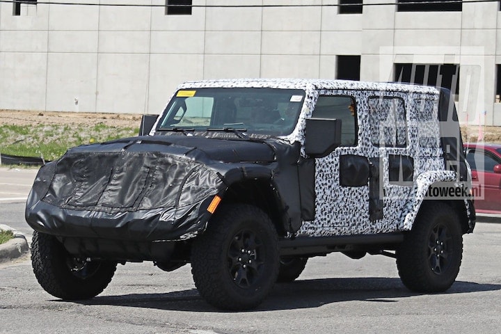 Jeep Wrangler Spyshots