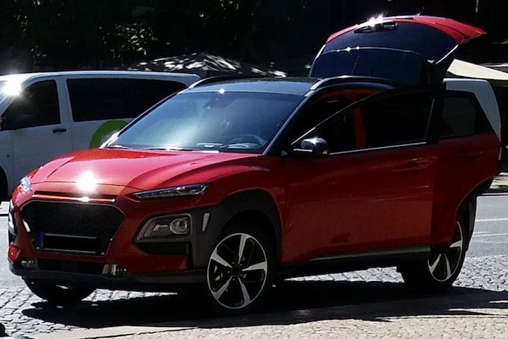 Hyundai Kona gelekt