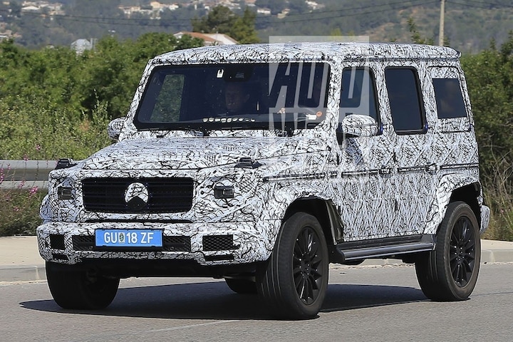 Spyshots Mercedes-Benz G-klasse
