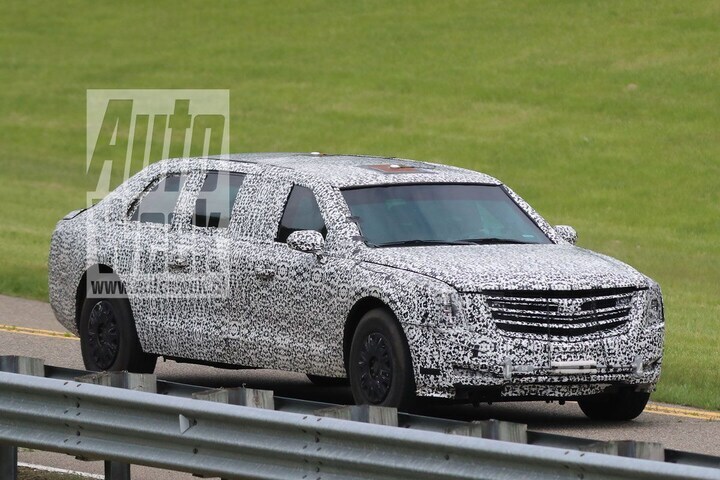 Cadillac Trump Presidential spyshots
