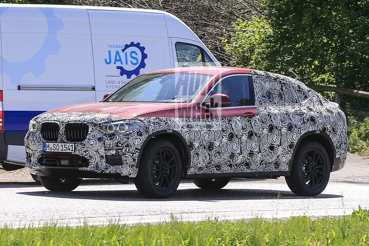 BMW X4 spyshots