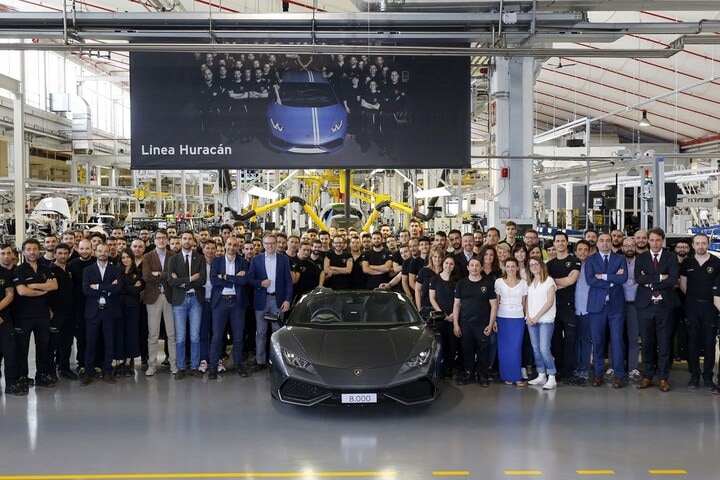 Lamborghini Huracán 8.000ste
