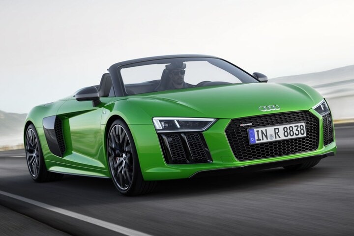 Audi R8 V10 Plus spyder