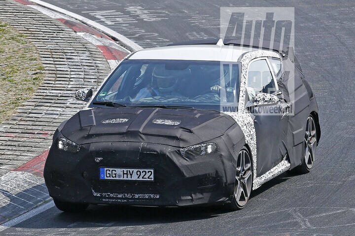 Spyshots Hyundai Veloster N
