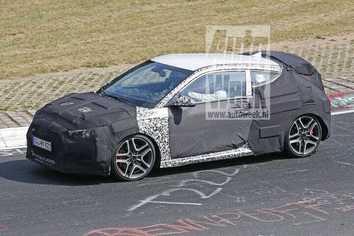 Spyshots Hyundai Veloster N