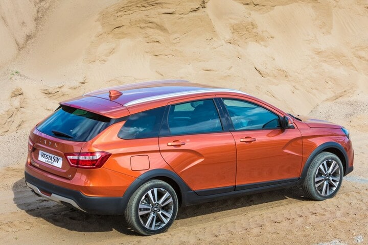 Lada Vesta SW en SW Cross
