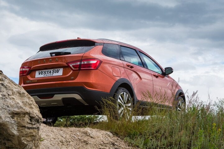 Lada Vesta SW en SW Cross