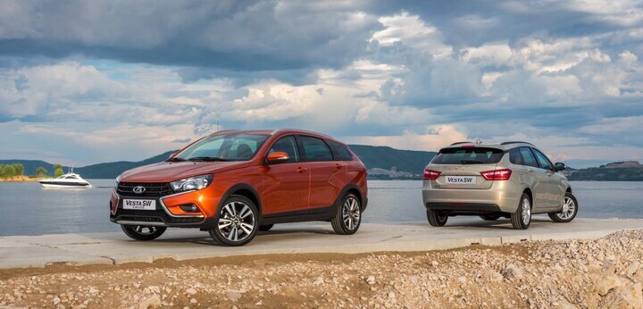 Lada Vesta SW en SW Cross