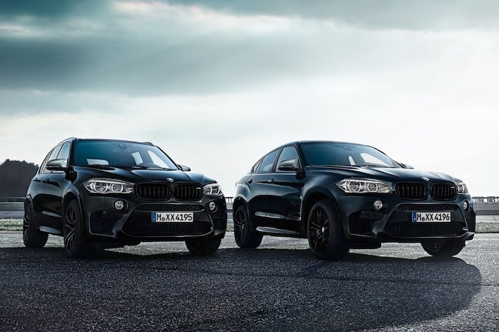 BMW X5 M en X6 M Black Fire Editions