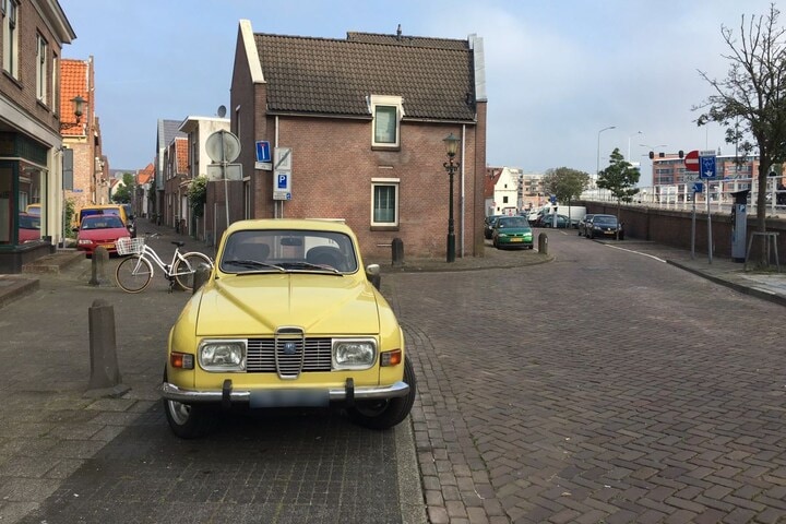 In het wild Saab 96