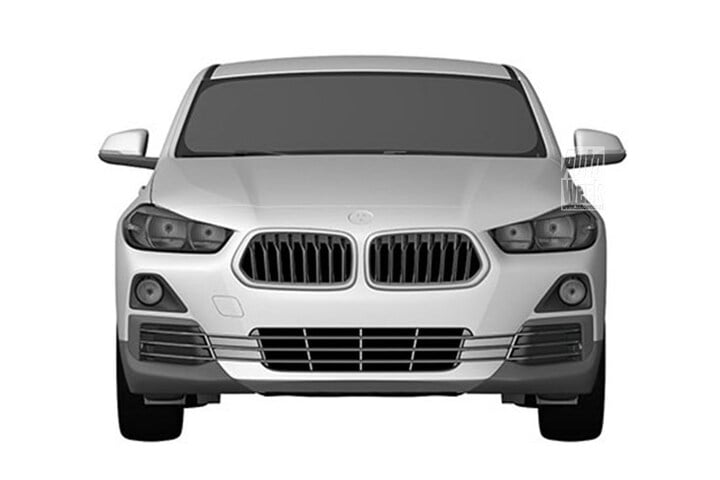 BMW X2 patentschetsen