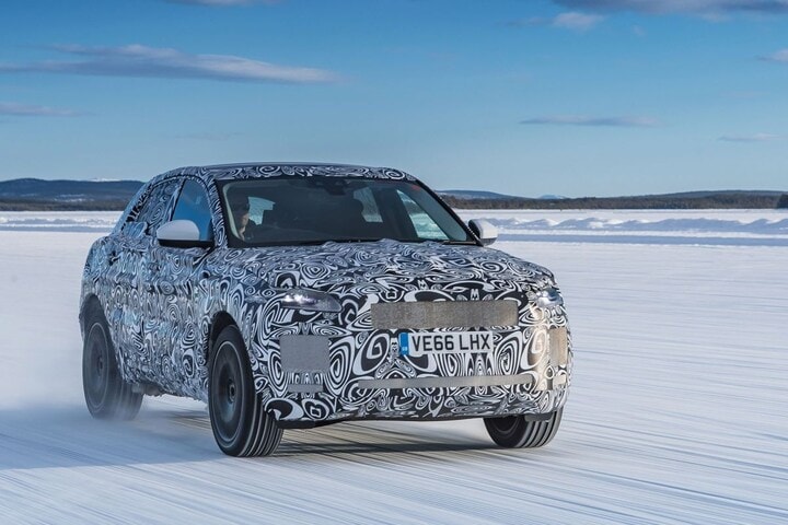 Jaguar E-Pace teaser