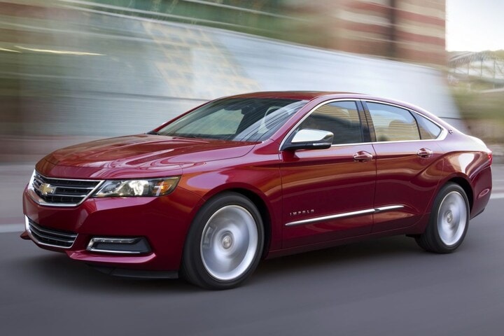 Grote sedans USA VS Chevrolet Impala