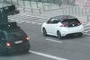Nissan Leaf gesnapt