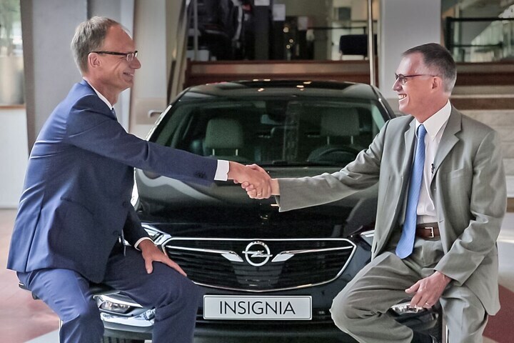 Opel PSA overname Michael Lohscheller Carlos Tavar