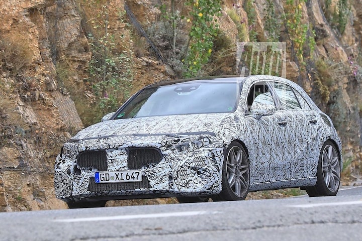 Mercedes-AMG A 45 spyshots