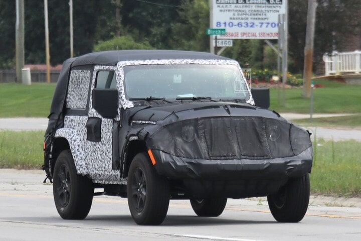 Spyshots Jeep Wrangler