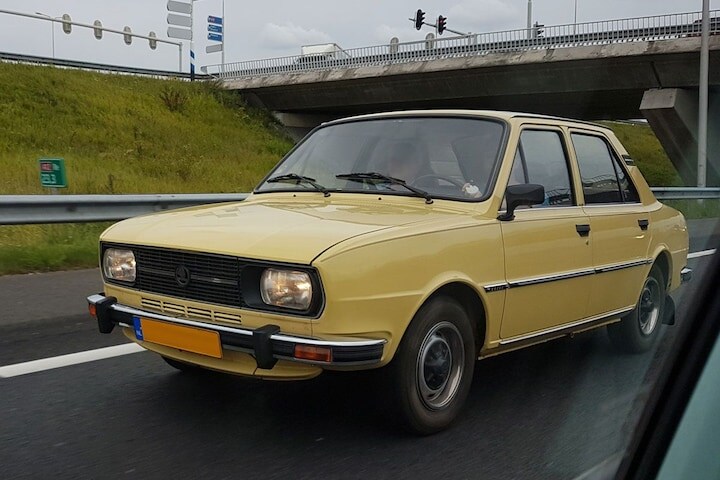 In het wild: Skoda 120L Type 742